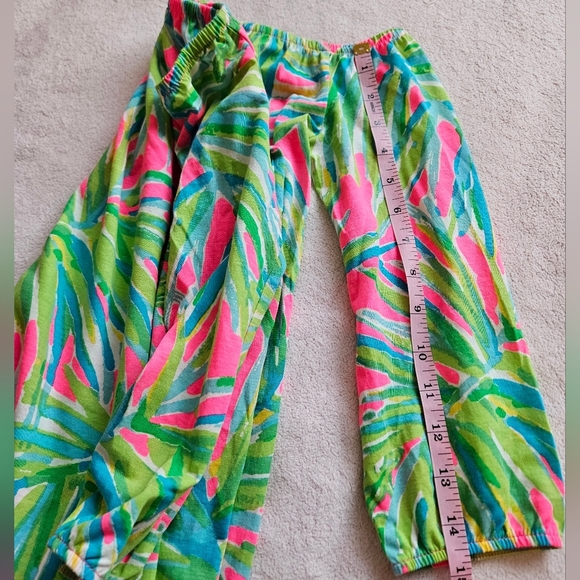 Lilly Pulitzer Girls Mini Enna Off- Shoulder Dress L(8-10) - Picture 5 of 7